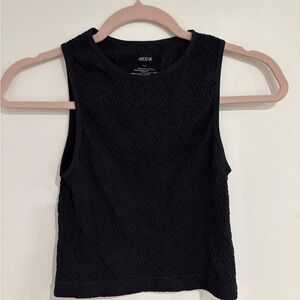 Ardene Black Textured Tank